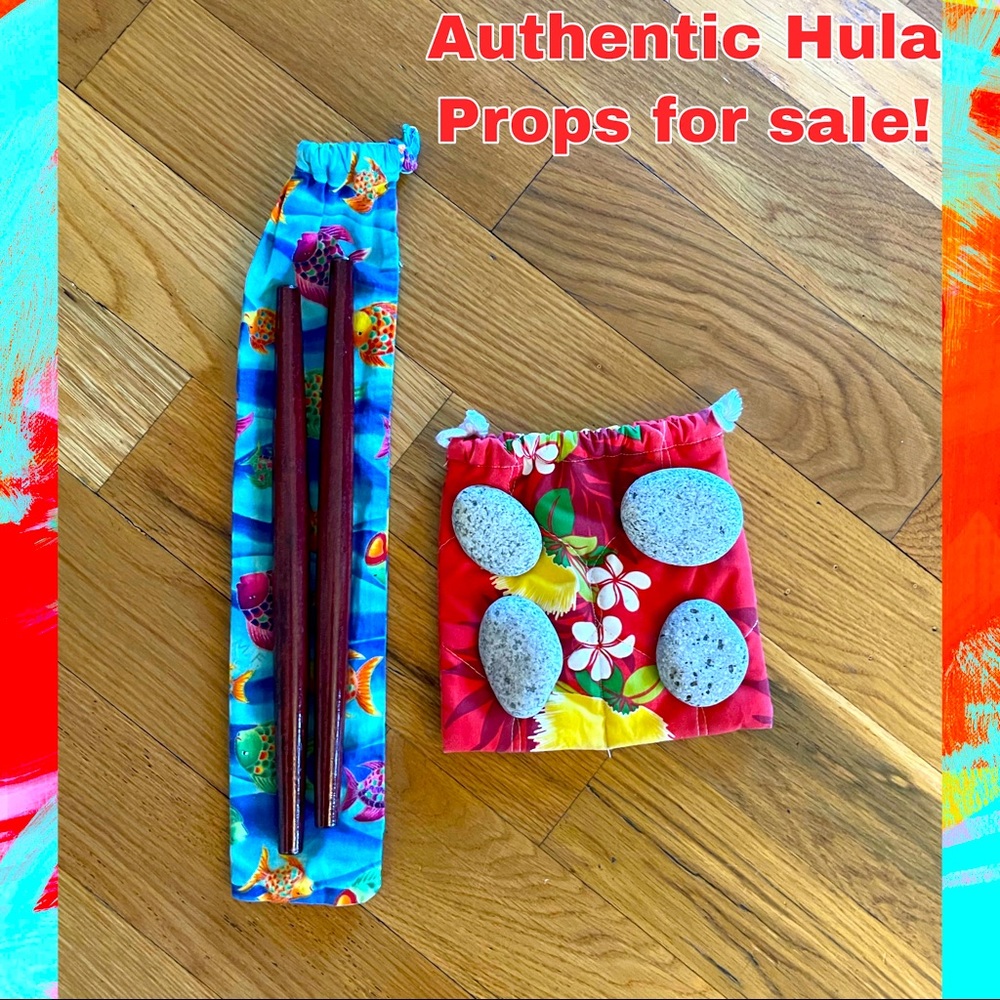 Authentic Hula Props for practice or performance!